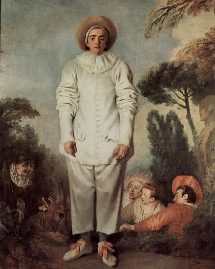 Jean-Antoine Watteau Gilles Germany oil painting art